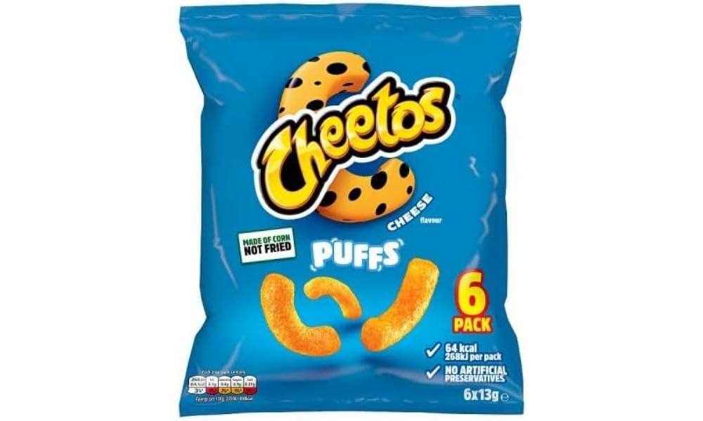 Cheetos Puffs Käse-Multipack Chips 6x13g