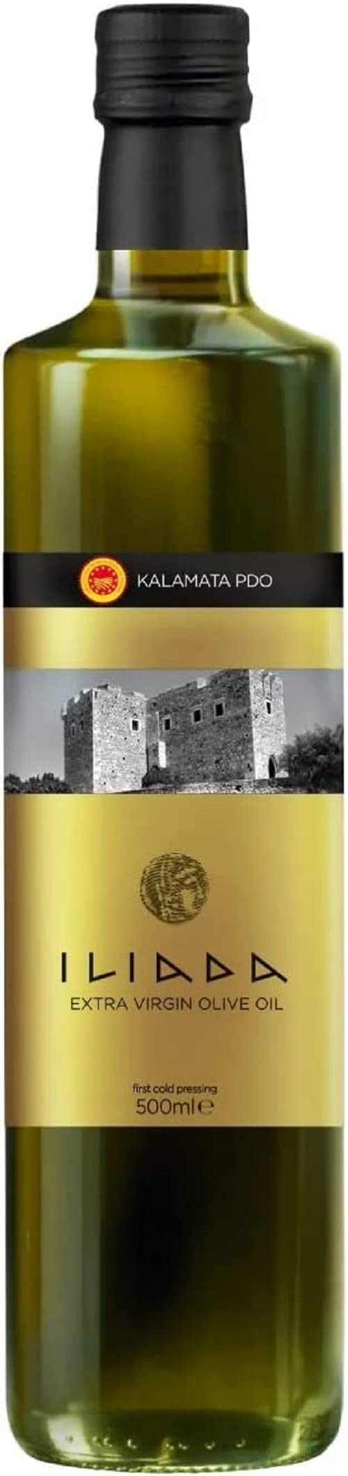 Iliada Kalamata Natives Olivenöl Extra - Basilikumgeschmack, 750 ml