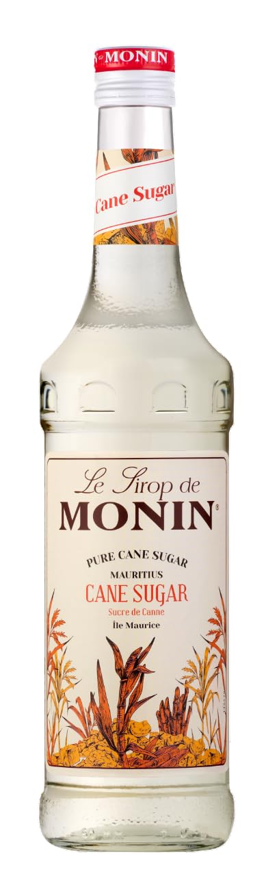 MONIN Reiner Rohrzuckersirup 700 ml – Veganer, allergenfreier Süßstoff für Kaffee, Cocktails und Getränke