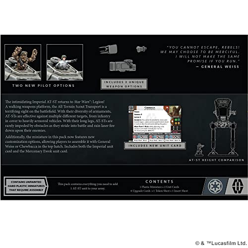 Atomic Mass Games Star Wars: Legion AT-ST Walker-Erweiterung (FFGSWL138)