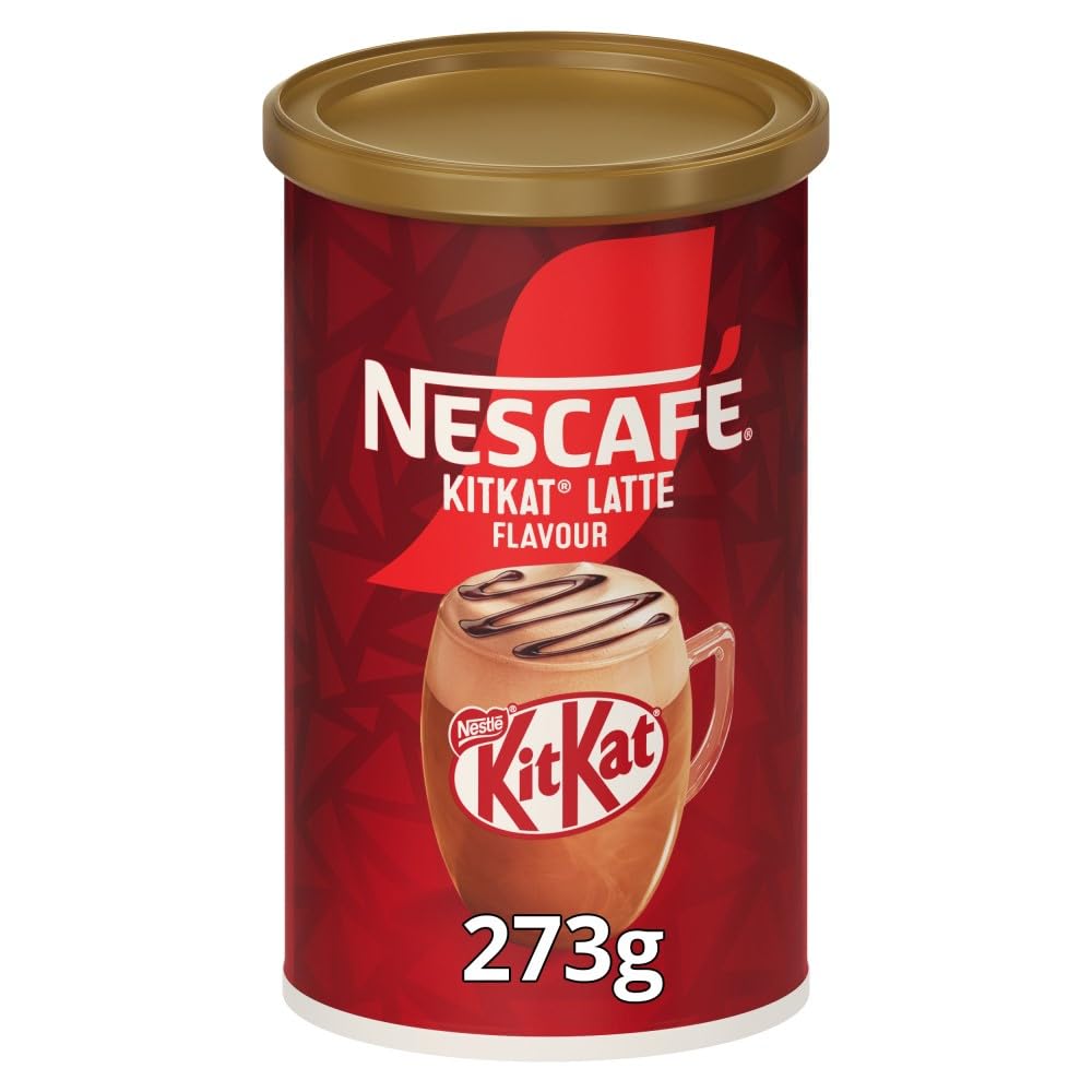 NESCAFÉ Latte KitKat Multiserve – Instantkaffee mit Schokoladenwaffelgeschmack