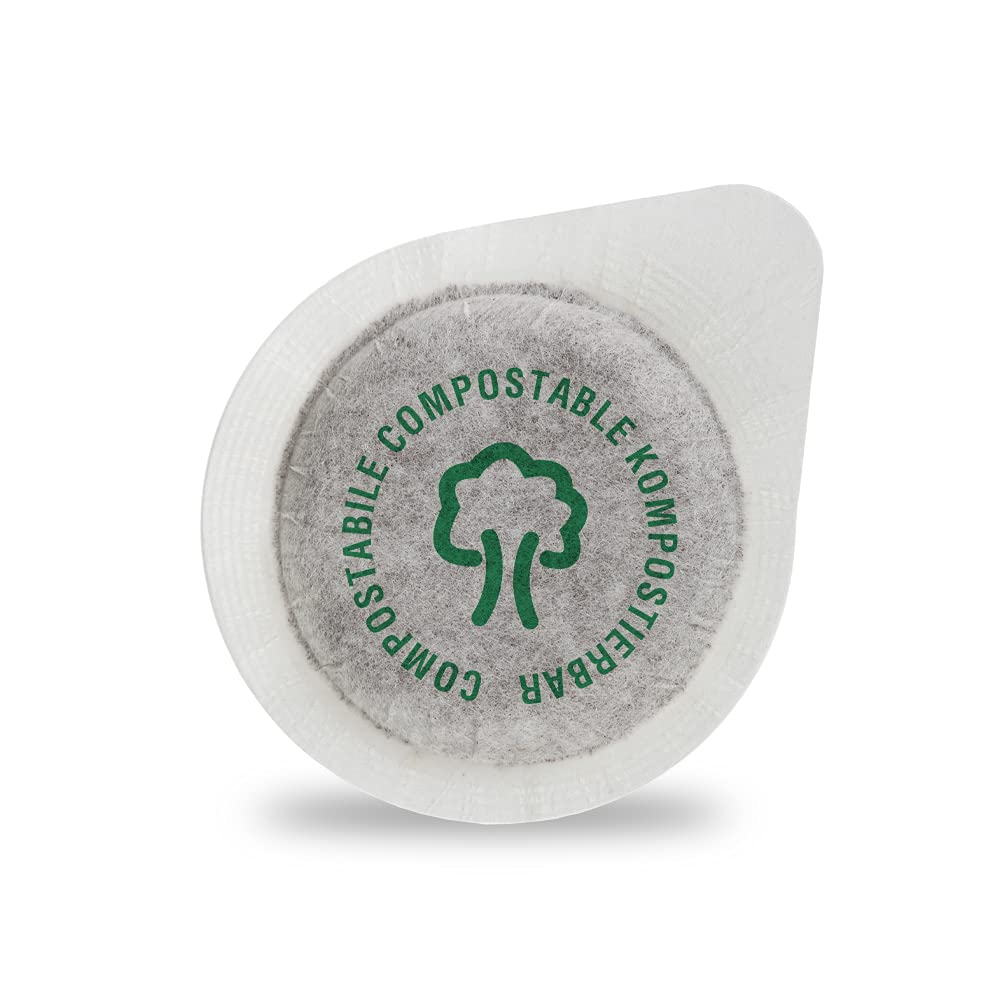 Kompostierbare Pads „Light Coffee Blend“ von Caffè Borbone – 150 Stück, ESE-kompatible 44-mm-Papierpads