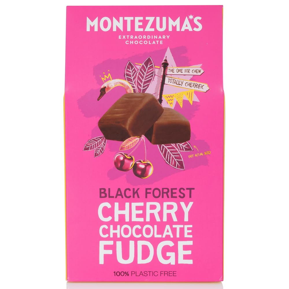 Montezuma's Schwarzwälder Schokoladen-Fudge, 150g