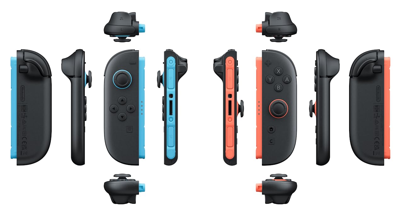 Nintendo Joy-Con 2 Paar - Hellblau und Hellrot für Nintendo Switch 2