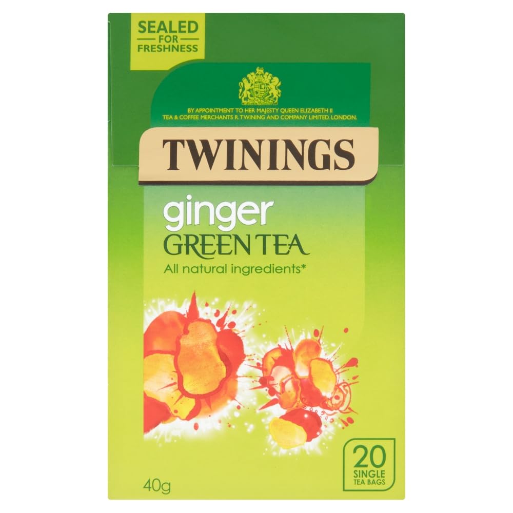 Twinings Grüner Tee mit Ingwer 40 g - 20 Teebeutel