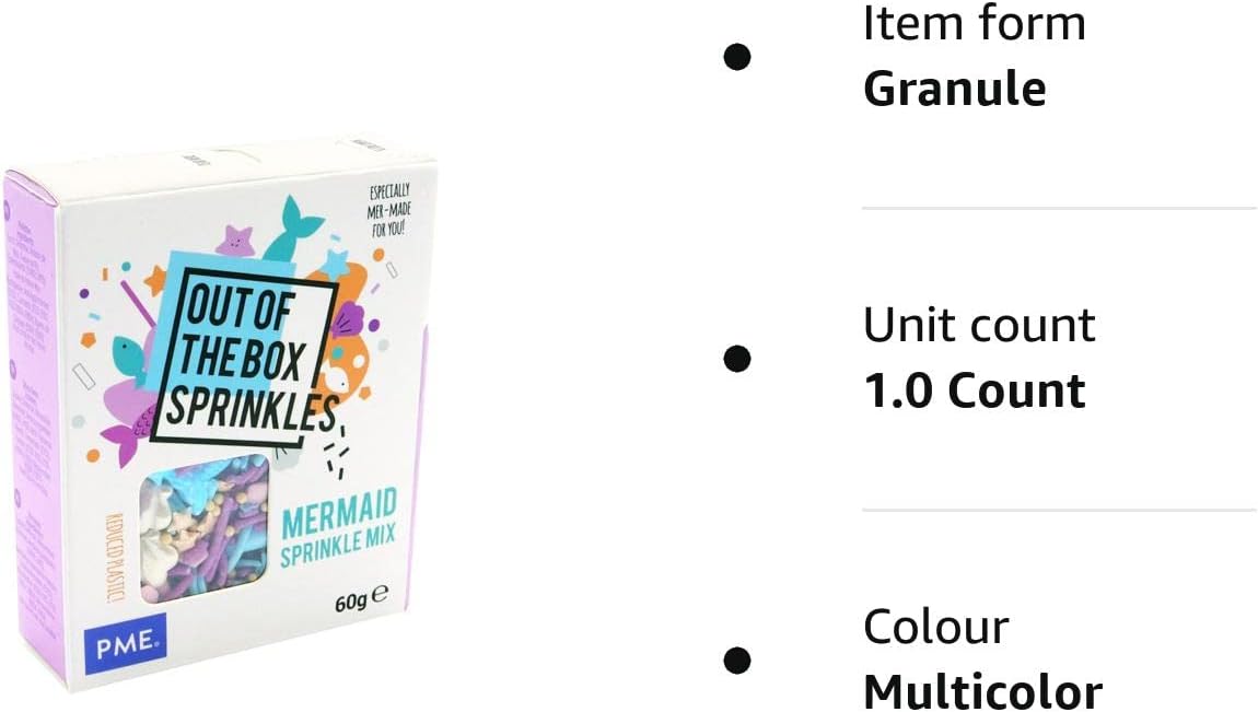 PME Mermaid Sprinkles Mix – Out of the Box Backdekoration