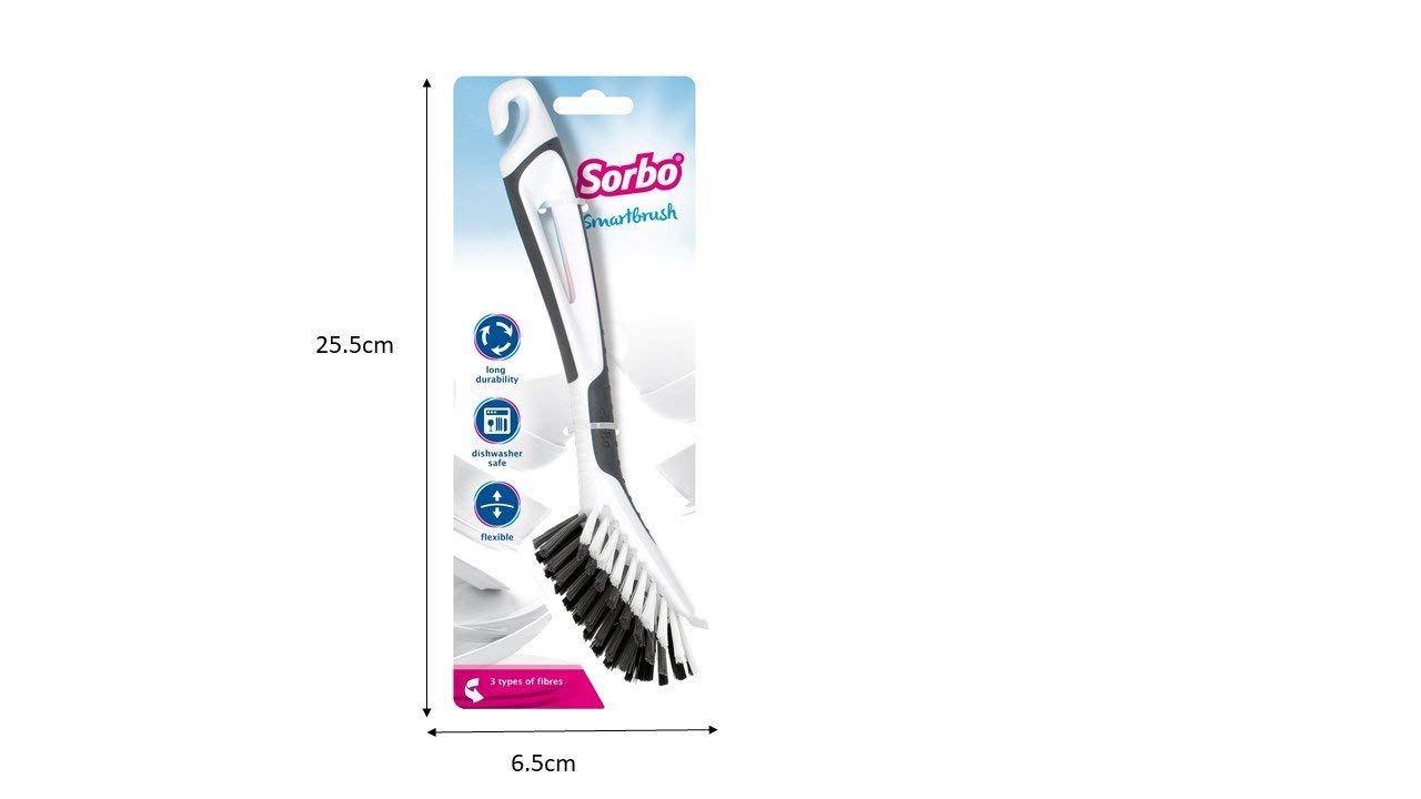 Sorbo - Smart Brush Spülbürste mit rutschfestem Soft-Grip-Griff