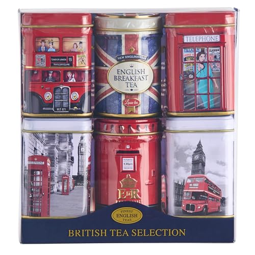 Neue Englische Tees - Britische Mini-Tinten-Teeauswahl 140 g