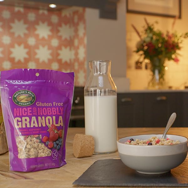 Nature's Path Bio-Beeren-Granola mit Joghurtstückchen, glutenfrei, 300 g