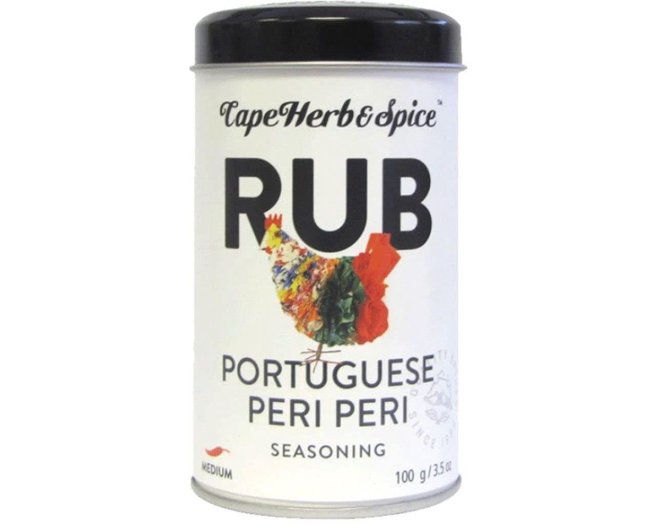 Cape Herb & Spice - Portugiesisches Peri-Peri-Gewürz, Chili-Rub 100 g