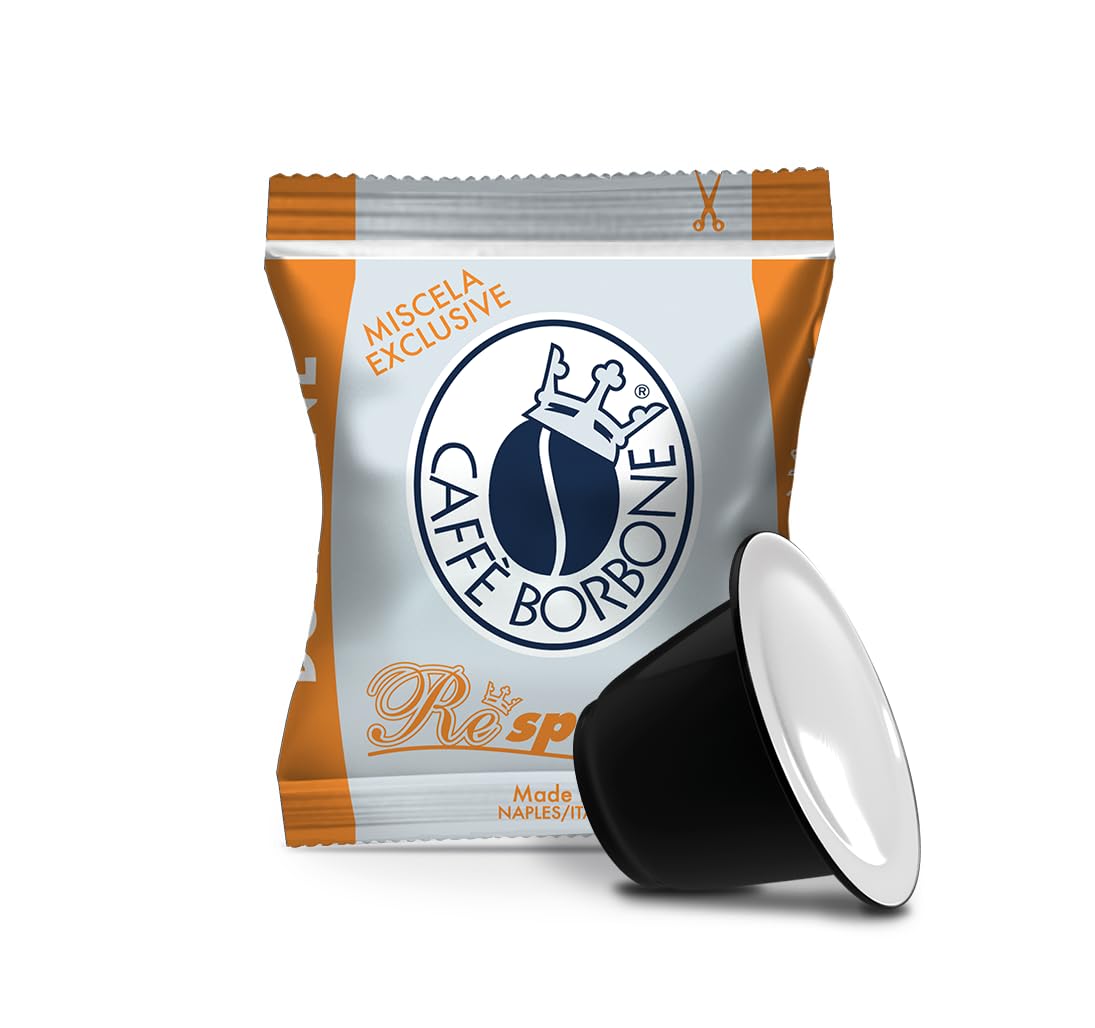 Caffè Borbone Respresso – Exklusive Kaffeemischung – 120 Kapseln – Kompatibel mit Nespresso®-Maschinen
