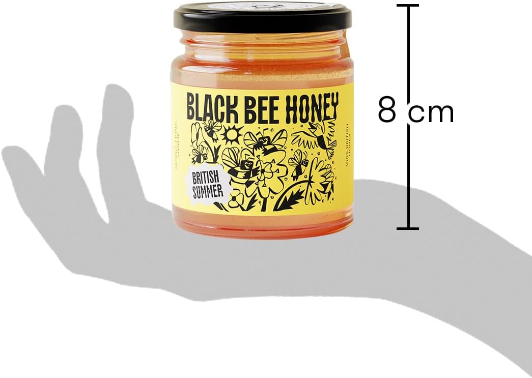 Britischer Sommerhonig – reiner und natürlicher Honig aus einer einzigen Herkunft, 227 g