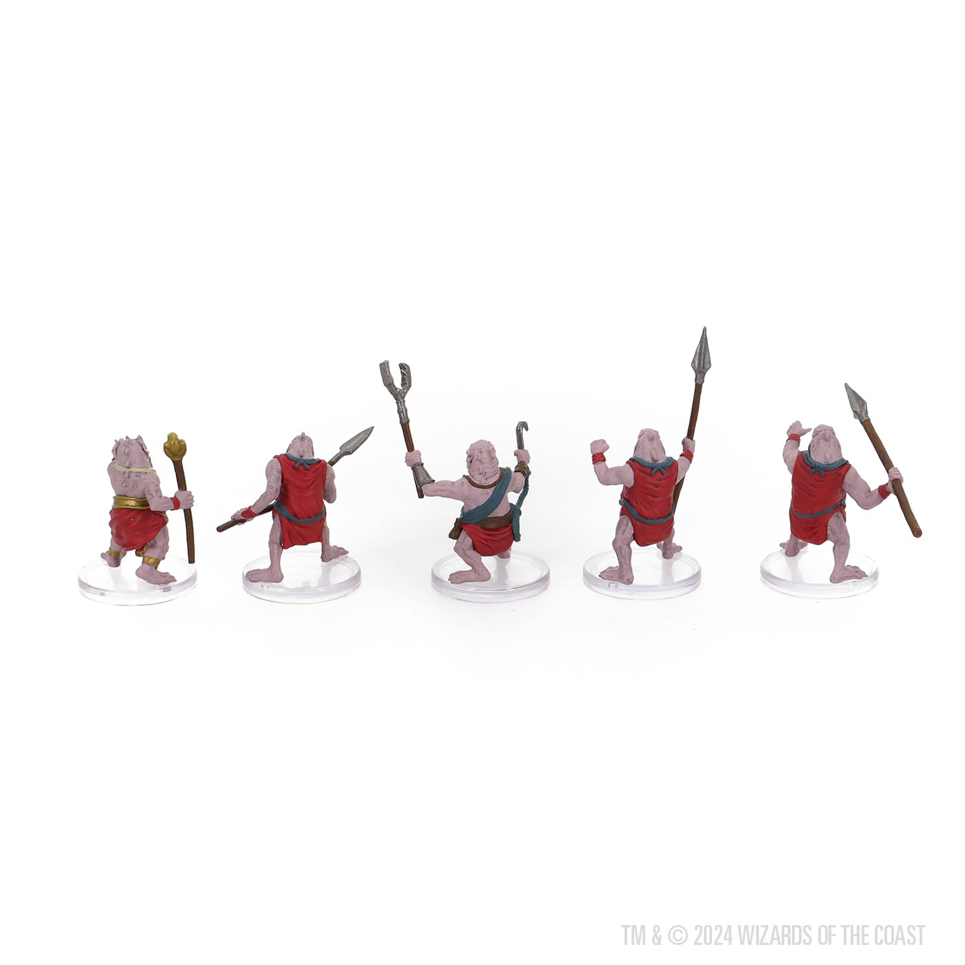 WizKids D&D Icons of the Realms Kuo-Toa Warband 5er-Pack Miniaturen