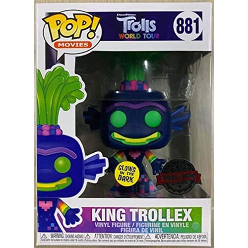 Funko Pop! Movies – King Trollex Vinylfigur (#881) Glow-in-the-Dark Limited Edition