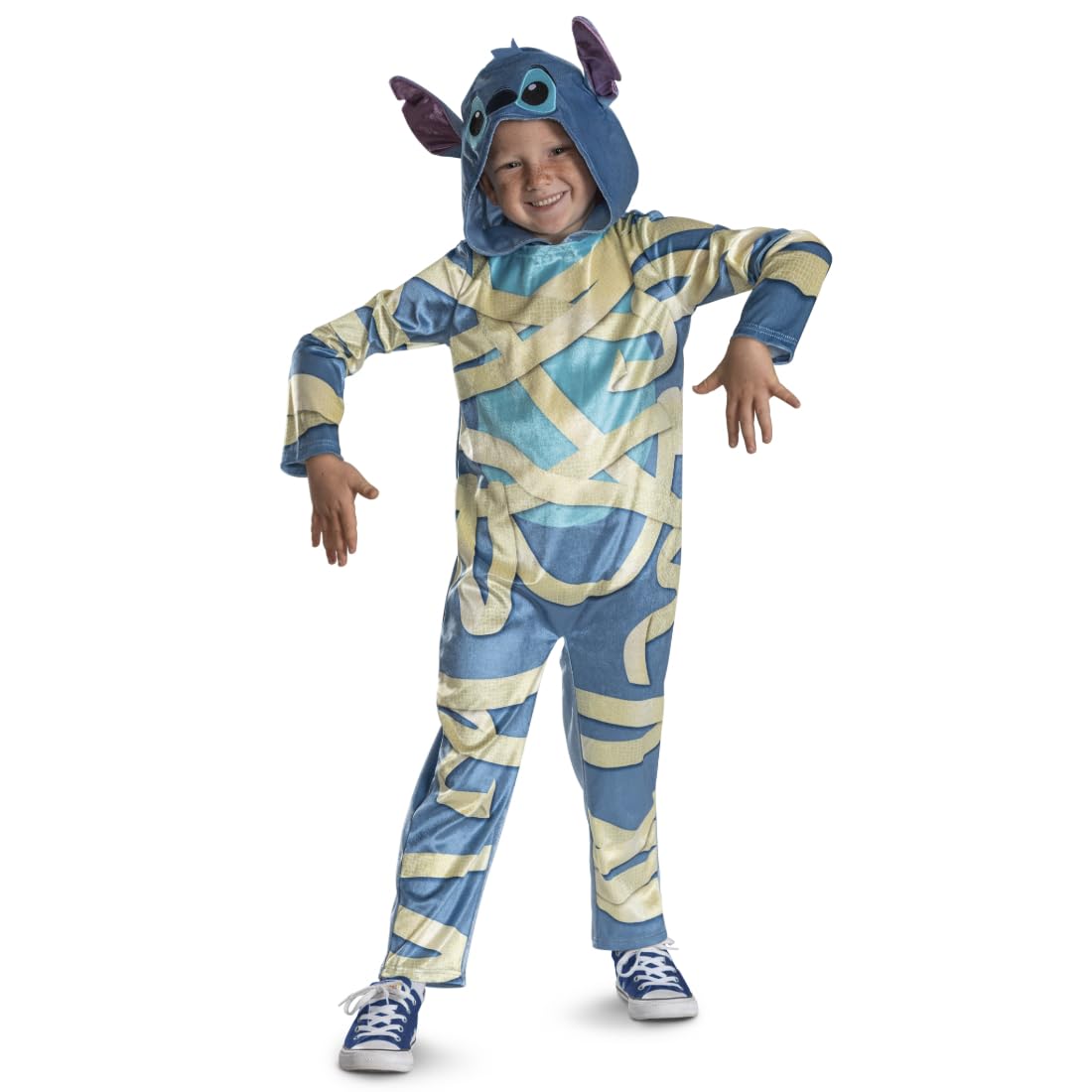 Disney Lilo & Stitch Mummy Stitch Costume - Kids Jumpsuit