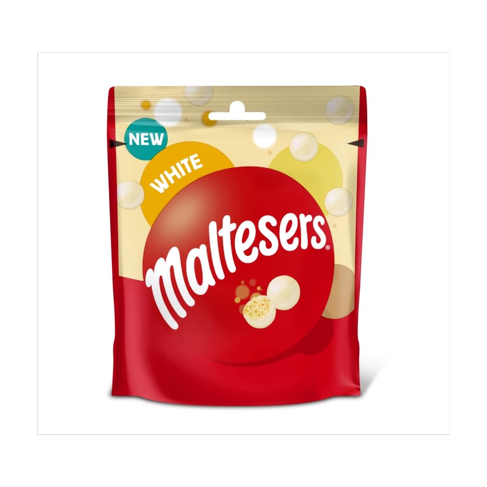 Maltesers Leckerbissen mit weißer Schokolade und Honigwabe, 74-g-Beutel