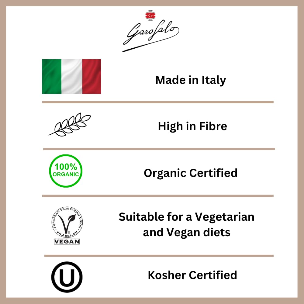 Garofalo Bio-Vollkorn-Linguine, italienische Pasta, 500 g