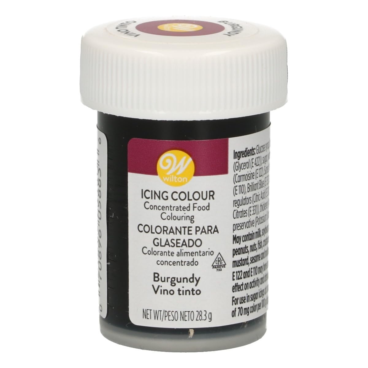 Wilton Burgunder Gel-Zuckergussfarbe, 28,3 g
