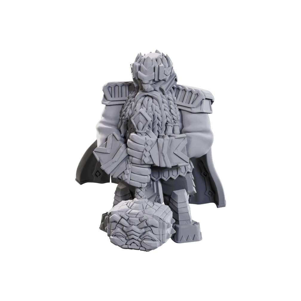 WizKids Pathfinder Deep Cuts Männlicher Zwergenchampion | Unbemalte Miniatur | Welle 23