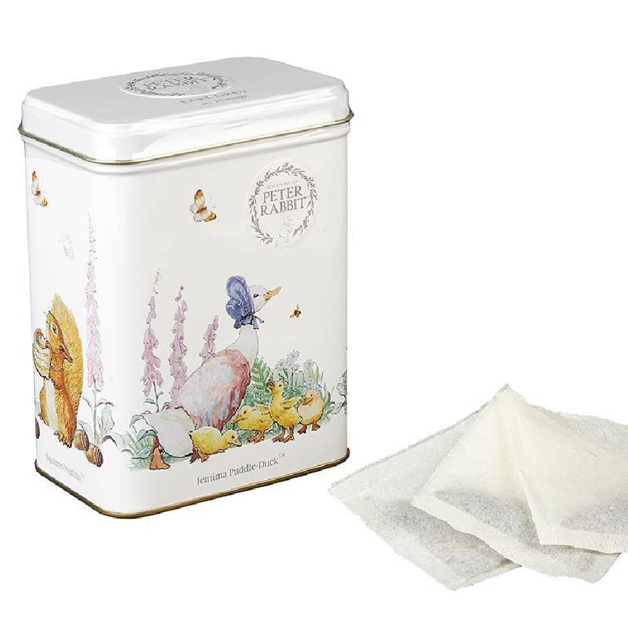 Neue englische Tees - Peter Rabbit Teedose mit 40 Earl Grey Teebeuteln