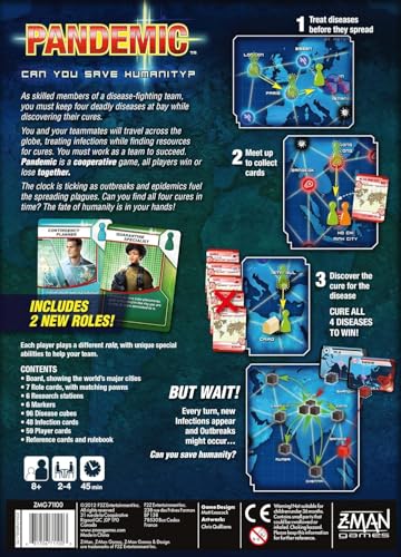 Z-Man Games Pandemie-Brettspiel