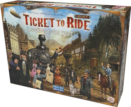 Days of Wonder Ticket to Ride Legacy - Legends of the West Brettspiel