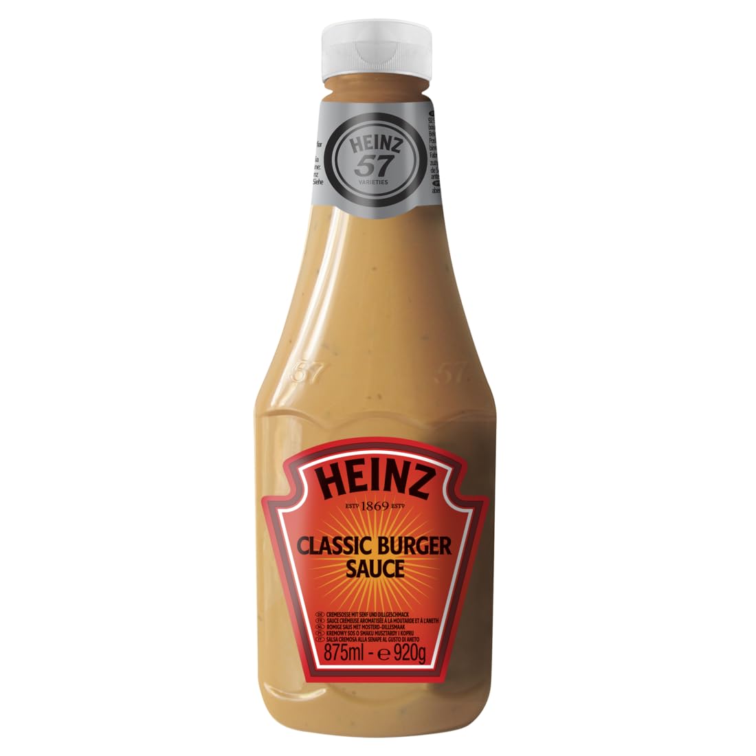 Heinz American Style Burgersauce 875ml