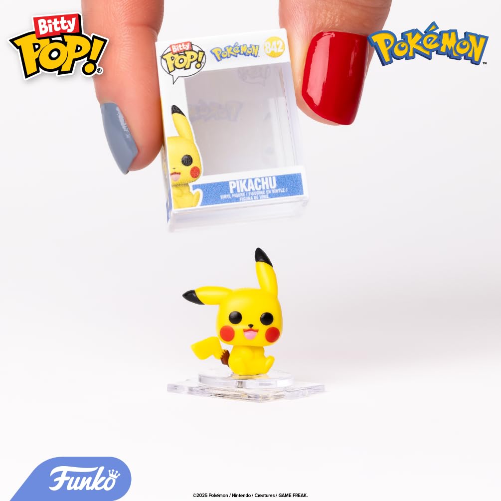 Funko Bitty Pop! Pokémon 12-Pack - Pikachu, Eevee, Charmander & More - Mini Vinyl Figures