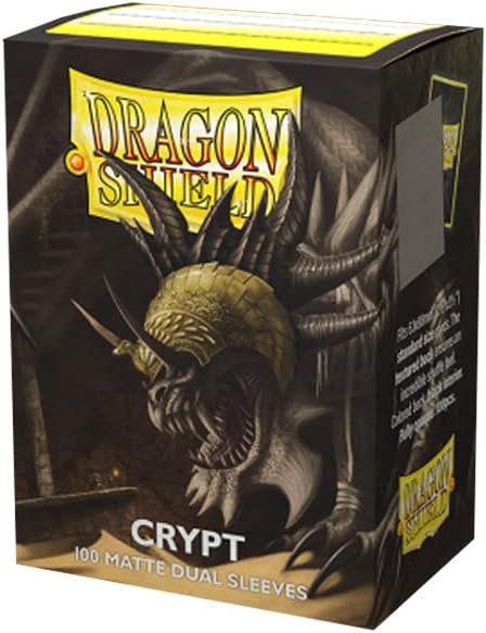Dragon Shield Standard – Dual Matte Crypt (100 Beutel) – Kartenhüllen für Sammelkartenspiele