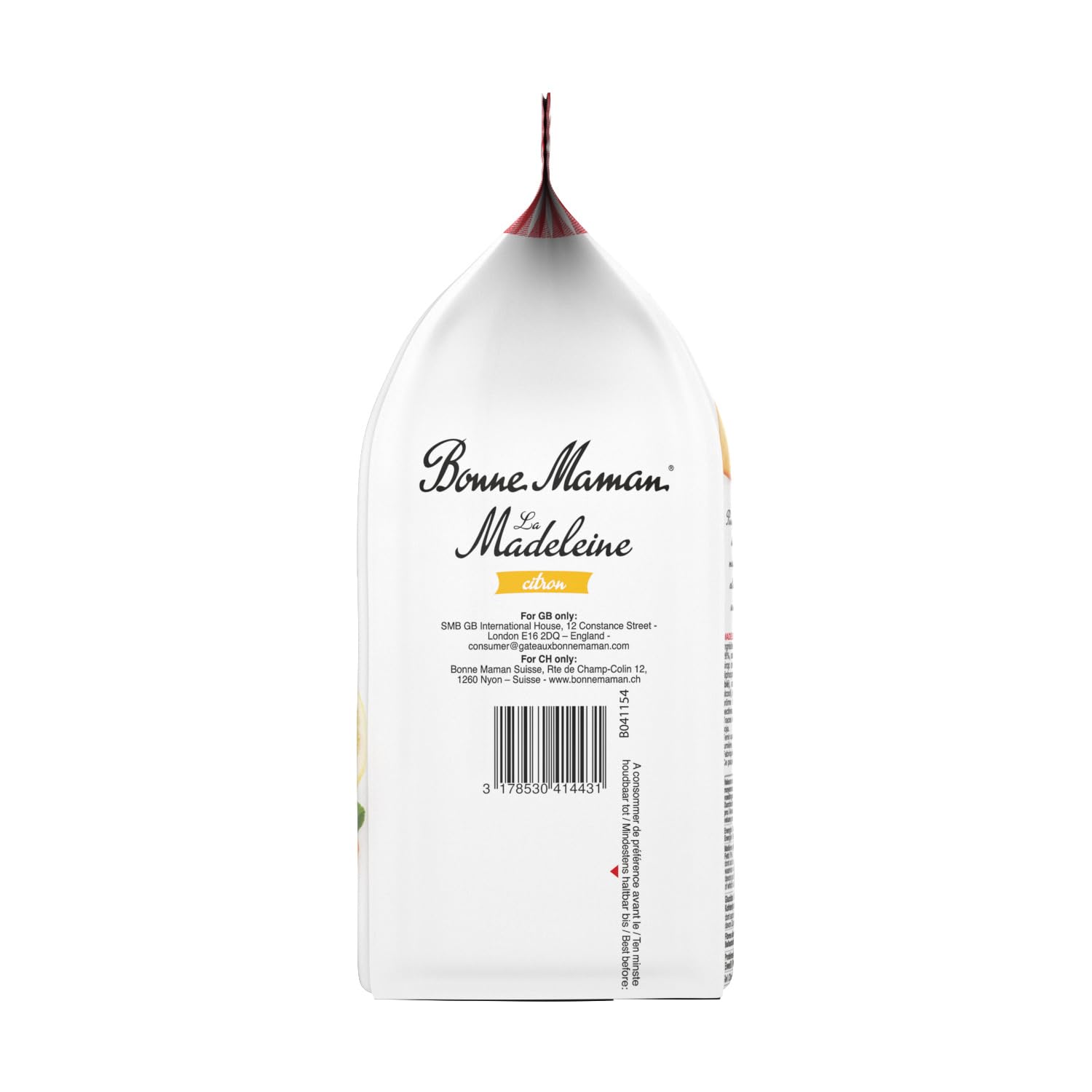 Bonne Maman Original französische Zitronen-Madeleines – Madeleines au Citron – 12er-Pack