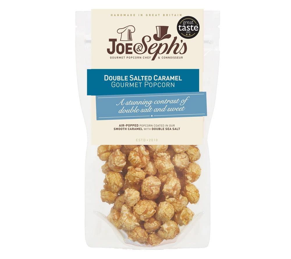 Joe & Seph's Doppelt gesalzenes Karamell-Popcorn 80g