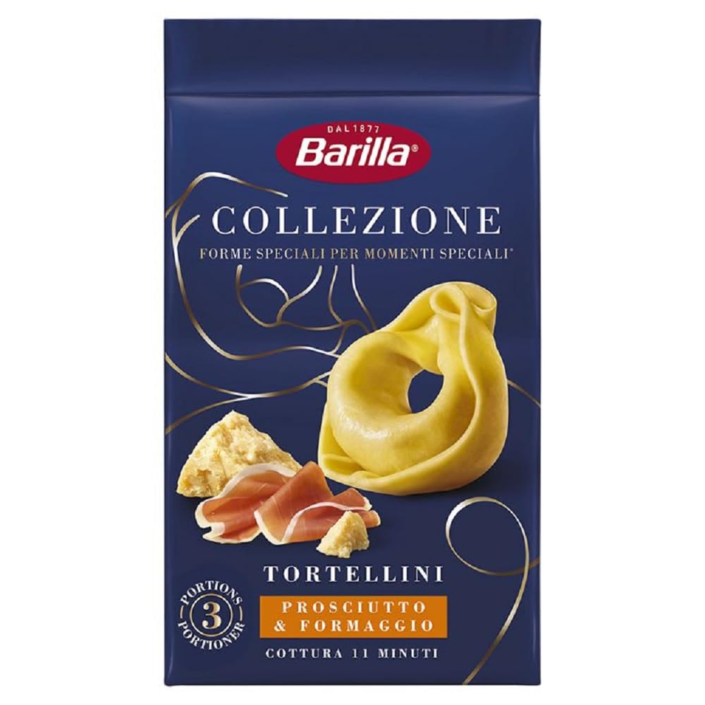 Barilla Collezione Schinken-Käse-Tortellini – Italienische Pasta aus Hartweizen und Eiern