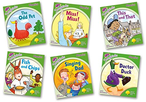Oxford Reading Tree Songbirds Phonics: Level 2: Gemischtes 6er-Pack – Julia Donaldson