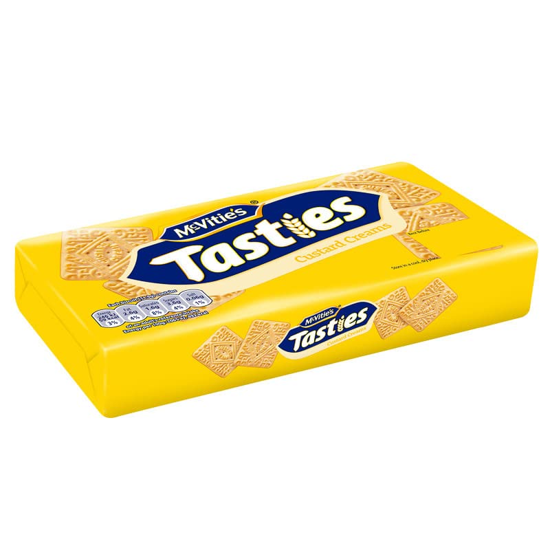 McVitie's Tasties Custard Creams Kekse, 300 g (1er Pack)