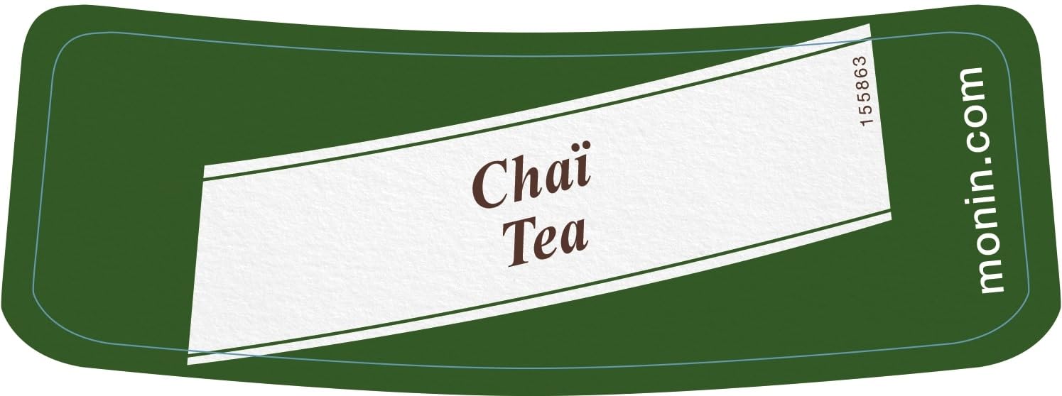 Monin Chai-Teekonzentrat 700 ml – Premium-Getränkesirup für Lattes, Frappés und Cocktails