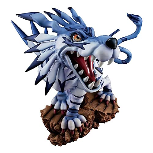 Megahouse Precious GEM Series Digimon Adventure - Garurumon Battle PVC Statue (191953)