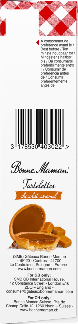 Bonne Maman - Tartelettes Chocolat Caramel, 135g (5er Pack)