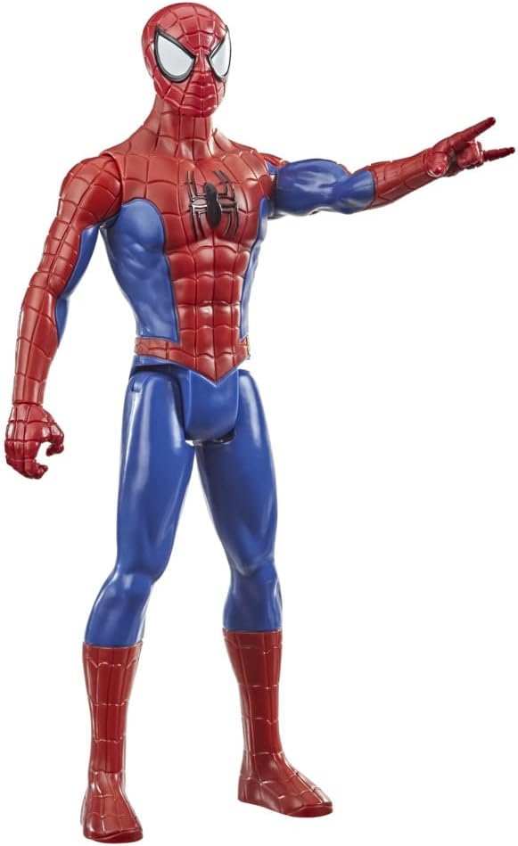 Spider-Man Actionfigur – 30 cm große Titan Hero-Serie, von Marvel Comics inspiriertes Superheldenspielzeug