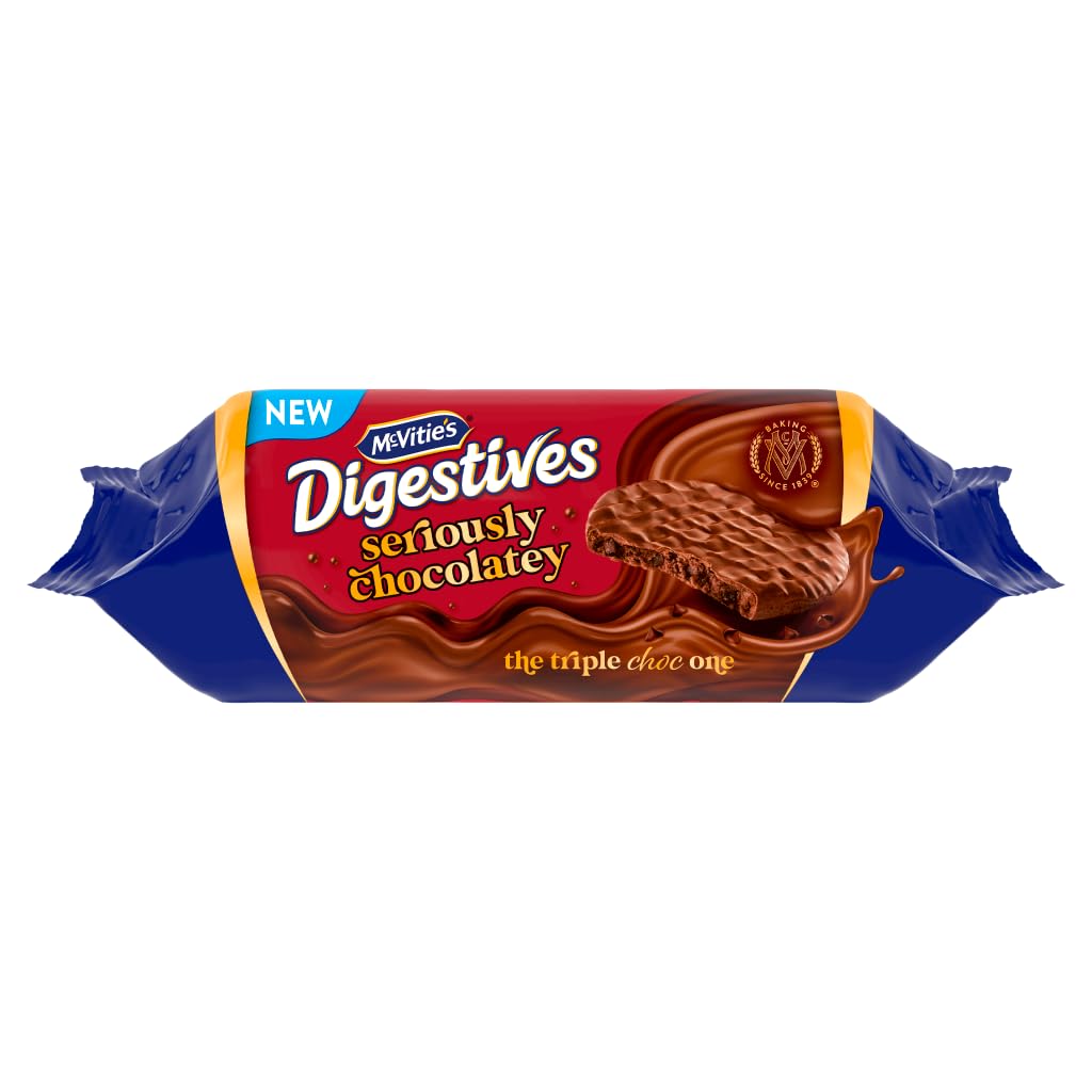 McVitie's Seriously Chocolate Schokoladen-Digestives, 250 g