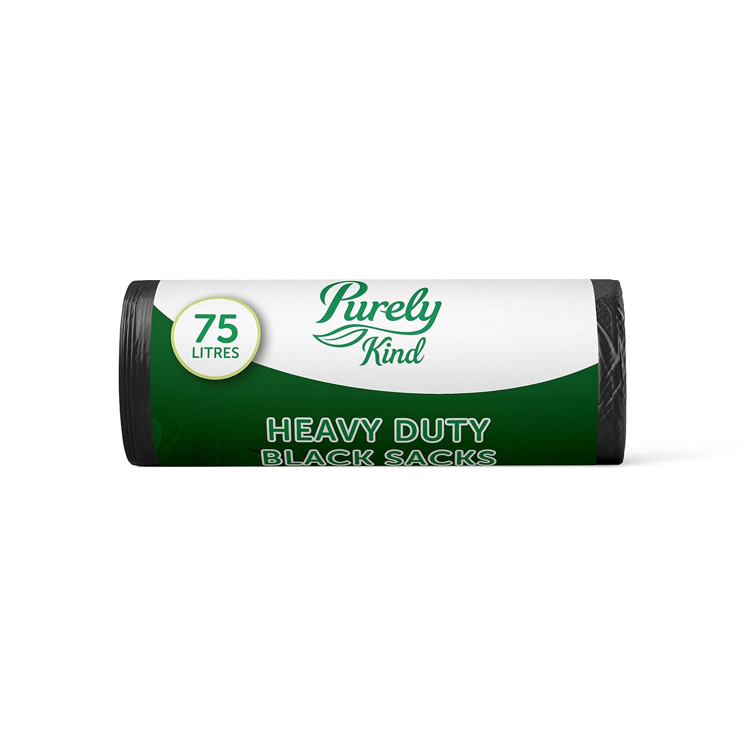 Blake & White Purely Kind Heavy Duty Schwarze Säcke | 75L | 30er-Pack
