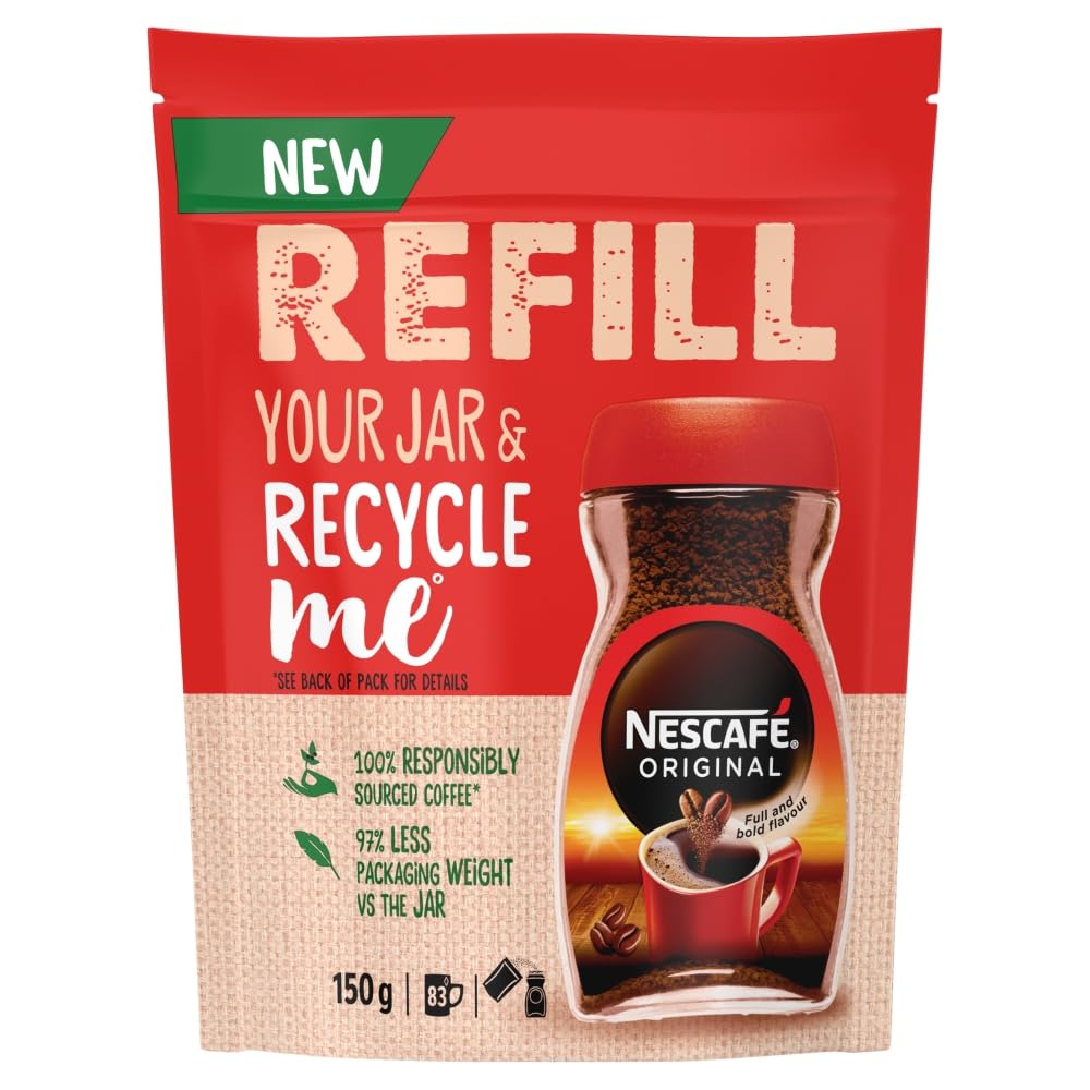 Nescafé Original Instantkaffee Nachfüllpackung 150g
