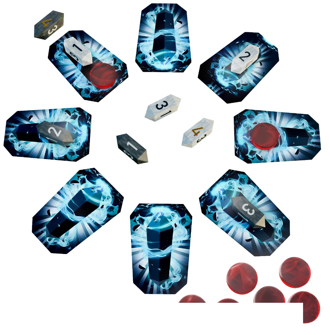 Phase Shift Games Obelus 2-Player Strategy Game