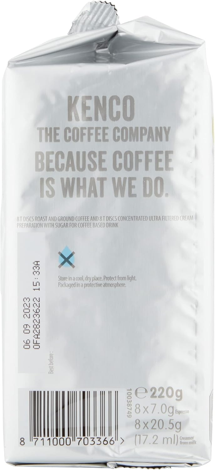 Tassimo Kenco Flat White Kaffeepads x8 (5er-Pack) – insgesamt 40 Getränke