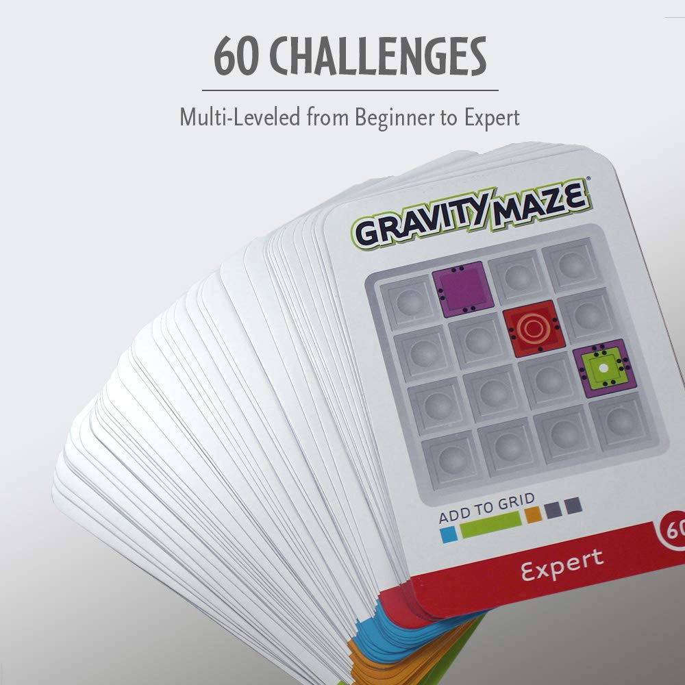 ThinkFun Gravity Maze Falling Marble Logikspiel und MINT-Spielzeug für Kinder ab 8 Jahren