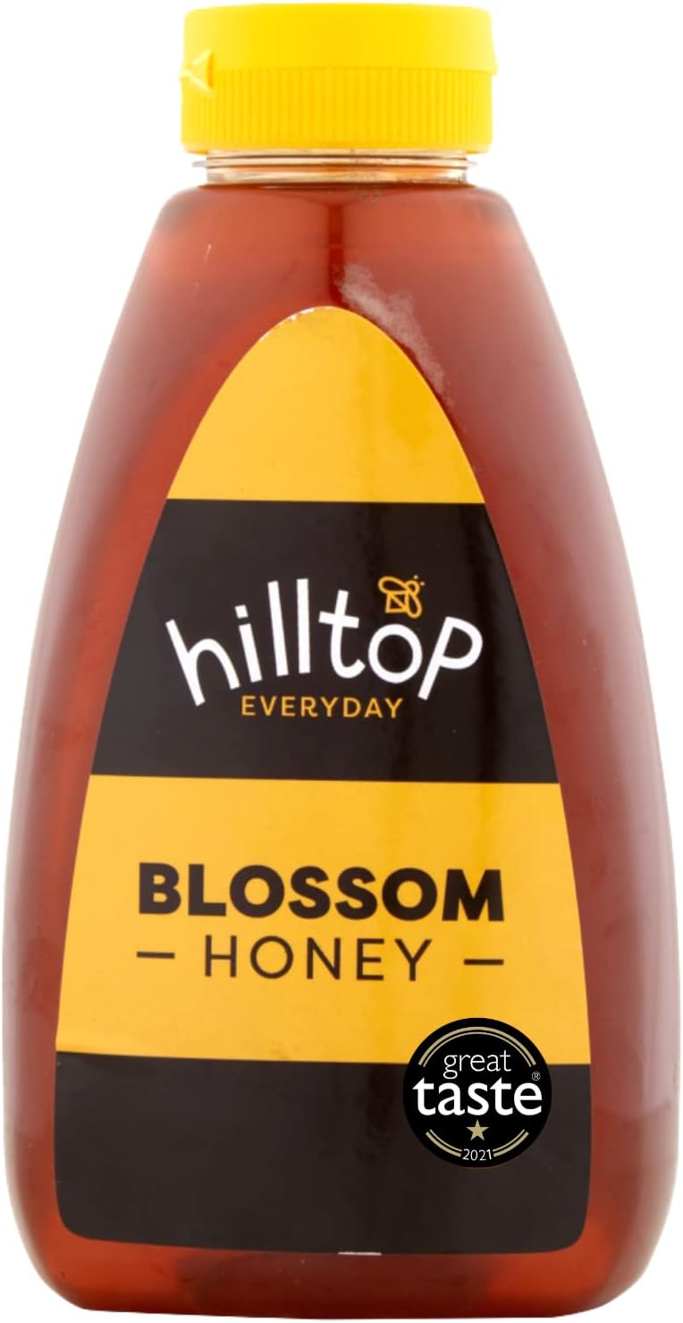 Hilltop Honey Blütenhonig, 720 g Quetschflasche – reiner Naturhonig