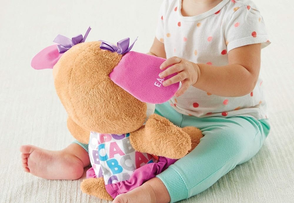 Fisher-Price Laugh & Learn Smart Stages Sis – Interaktives Plüschspielzeug für 6–36 Monate