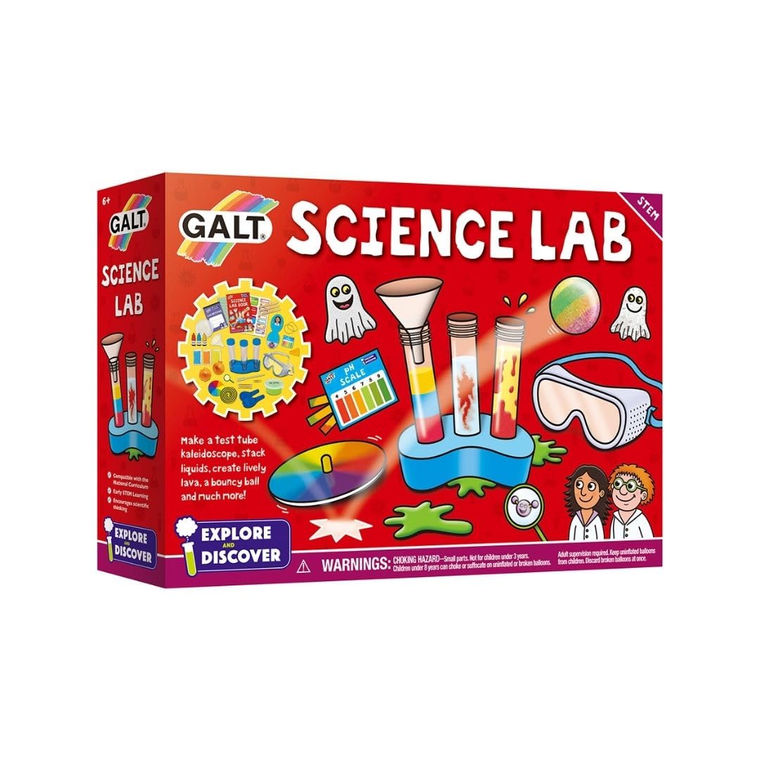 Galt Science Lab – 20 lustige MINT-Experimente für Kinder ab 6 Jahren