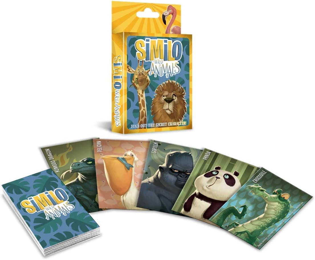 Horrible Guild Similo: Wild Animals Trading Cards - Wild Animals Kartenspiel