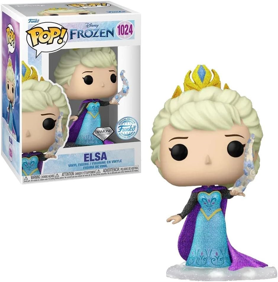Funko Pop! Disney Ultimate Princess - Elsa Diamond Glitter Vinyl Figur (66647)
