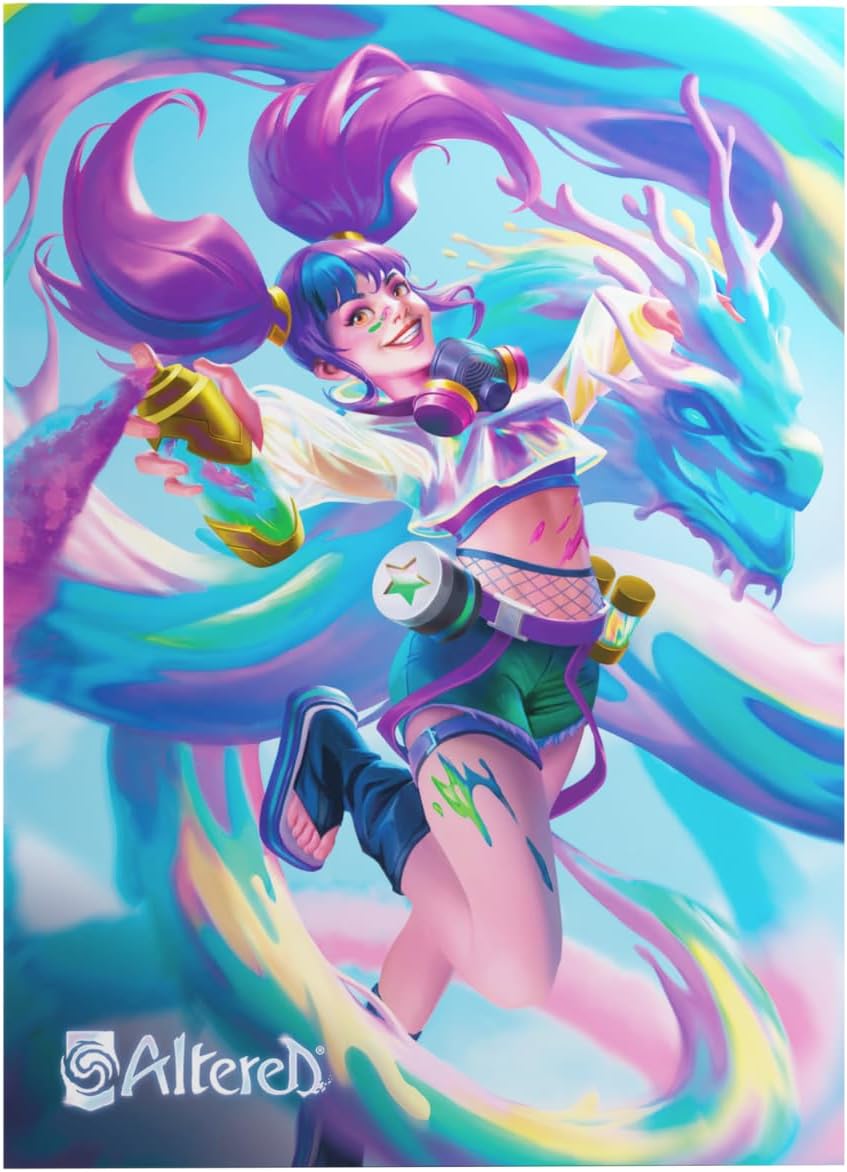 Gamegenic Altered Nevenka Art Sleeves – Grau – 50er-Pack